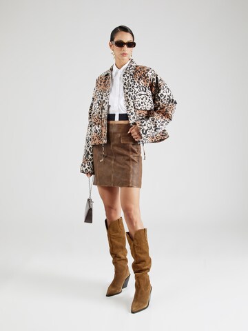 HUGO Skirt 'Lusina' in Brown