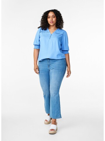 Zizzi Blouse 'Esabina' in Blue