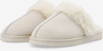 Bianco Slippers in Beige