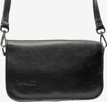 bupell Schultertasche 'Cinzia' in Schwarz: Vorderseite