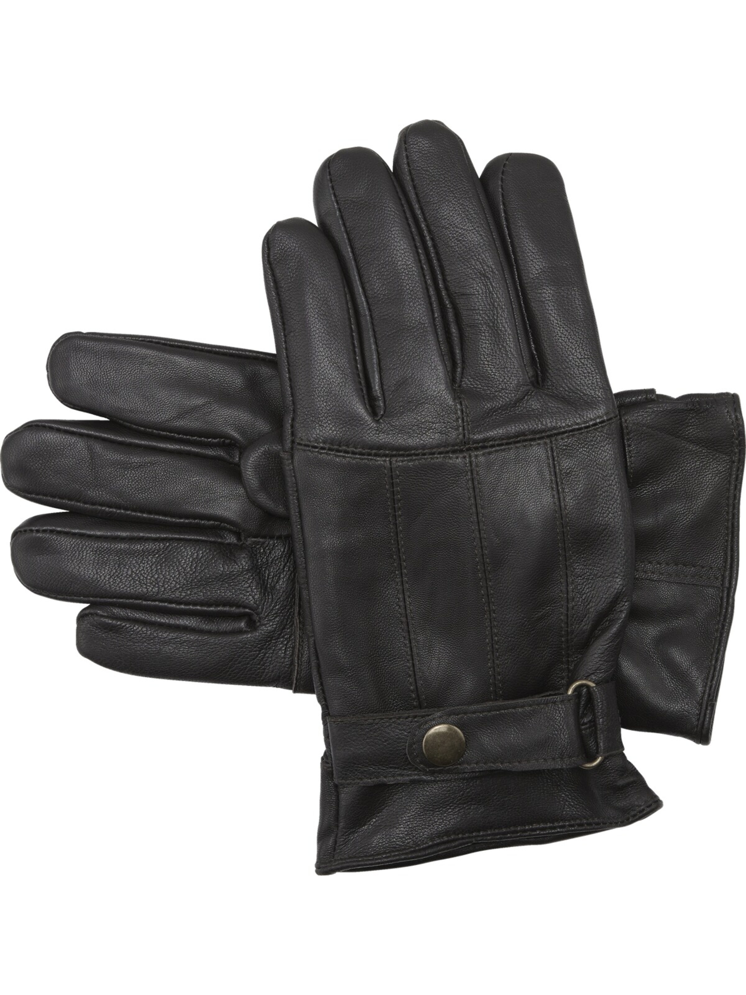 Jan Vanderstorm Full Finger Gloves 'Ulvsen' in Brown, Item view