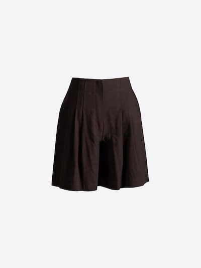 4TAILORS Pantalon en 34 en marron, Vue avec produit