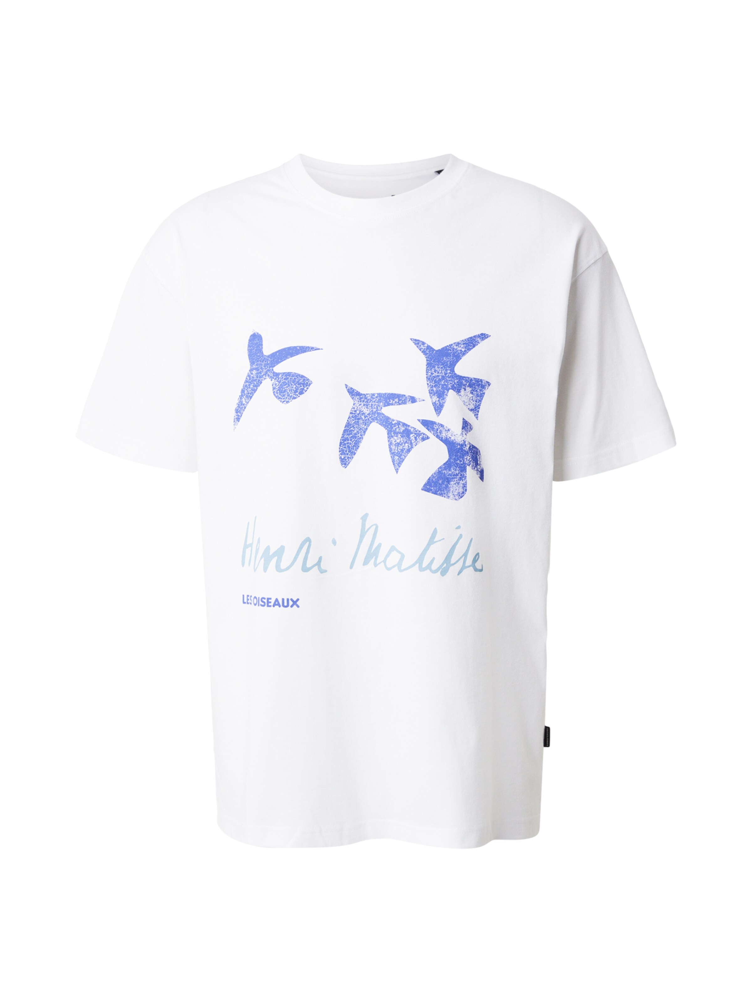 T-Shirt 'JPRBLACARLO' Jack & Jones Premium en blanc : devant