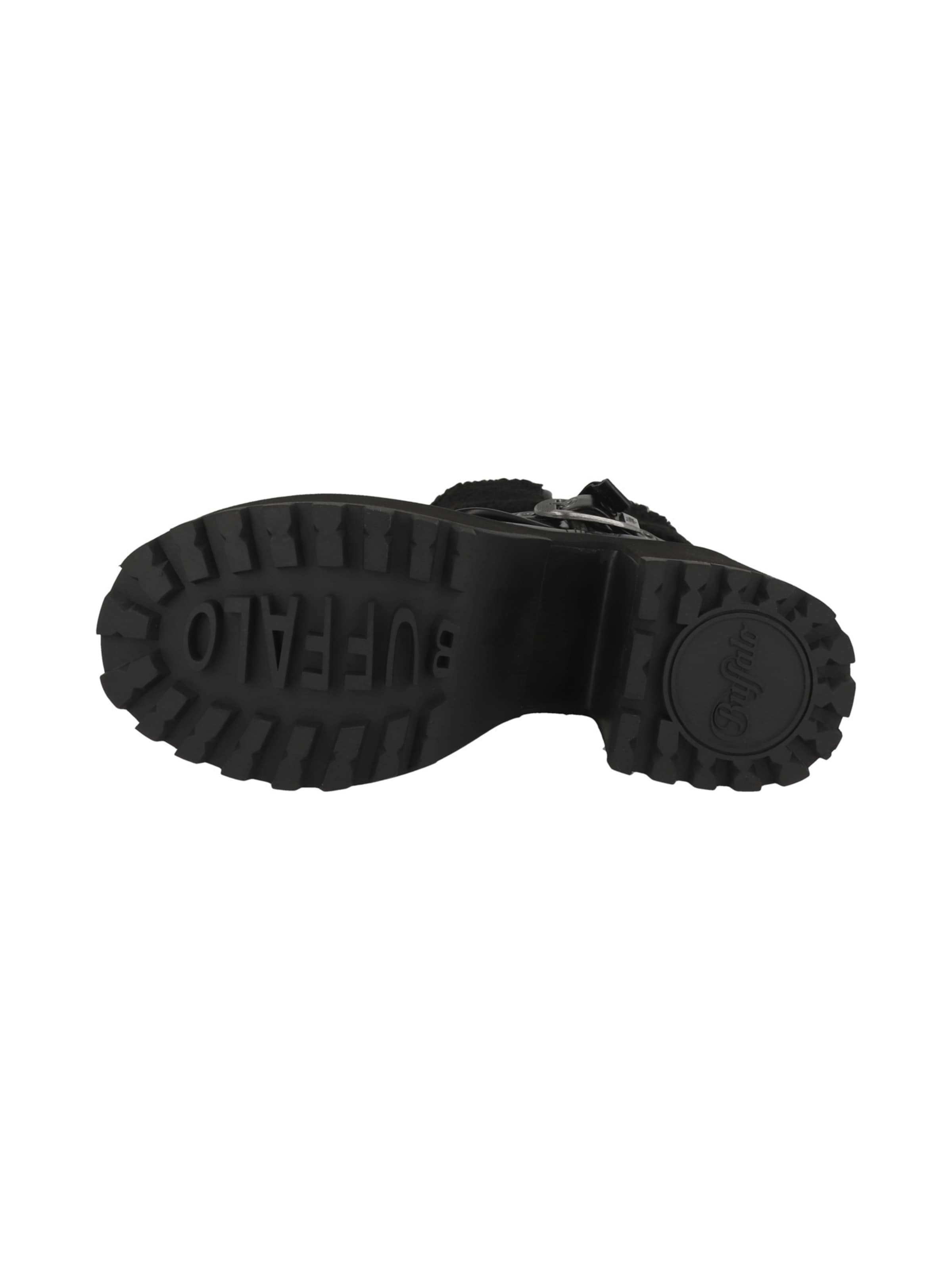 BUFFALO - Botas pelo tornozelo 'Killah Fold' em preto