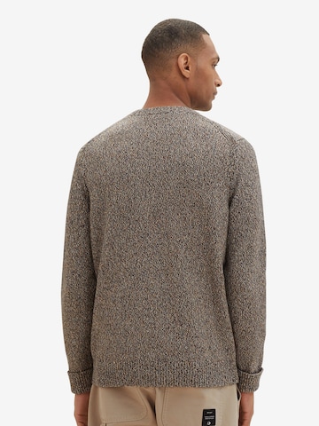 TOM TAILOR Pullover in Braun