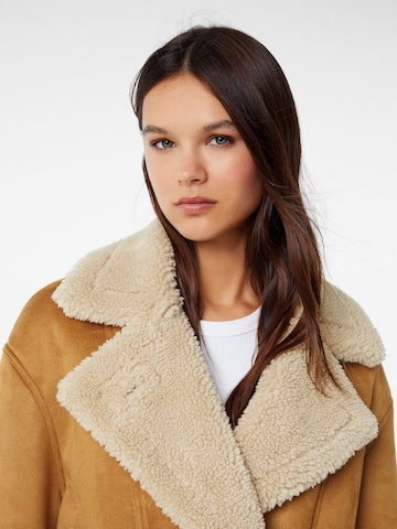 Bershka Between-Season Jacket in Brown