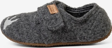 Living Kitzbühel Slippers 'T-Rex' in Grey: front