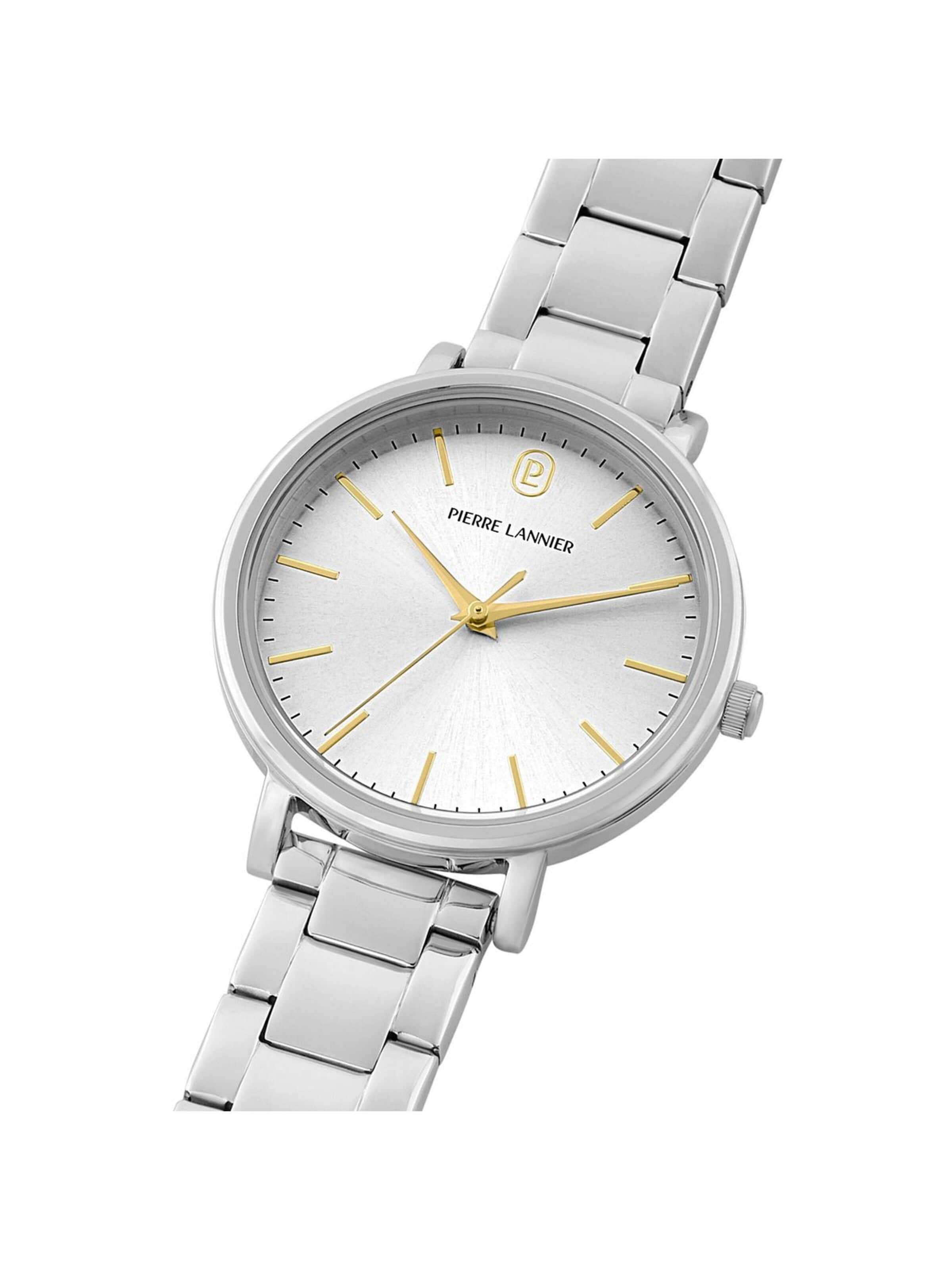 Pierre Lannier Analoguhr 'Pierre Lannier - Watch Essential - Quartz watch movement - Watch case width: 33 mm'‌‌‌‌‌‌‌‌‌ in Silber