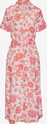 Rochie tip bluză de la LASCANA pe roz: față