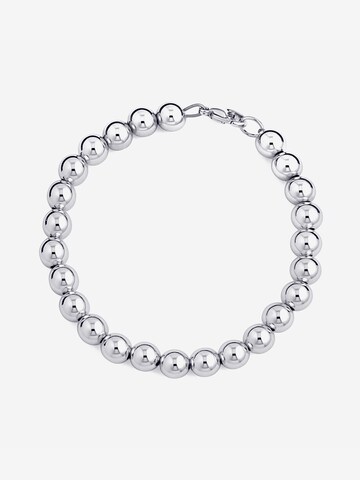 CLASSYANDFABULOUS Jewelry Bracelet 'Kugelarmband 7mm 14k Gold filled/ 14k Roségold filled/ 925 Sterling Silber' in Silver: front