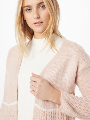 Sublevel Knit Cardigan 'Dob' in Pink