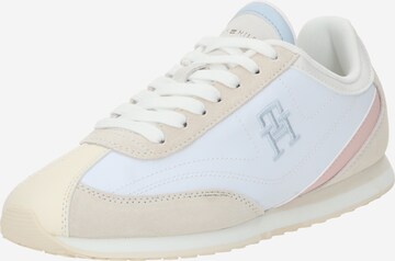 TOMMY HILFIGER Låg sneaker 'HERITAGE' i vit: framsida