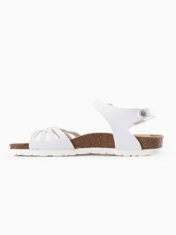 Bayton Strap sandal 'Eos' in White