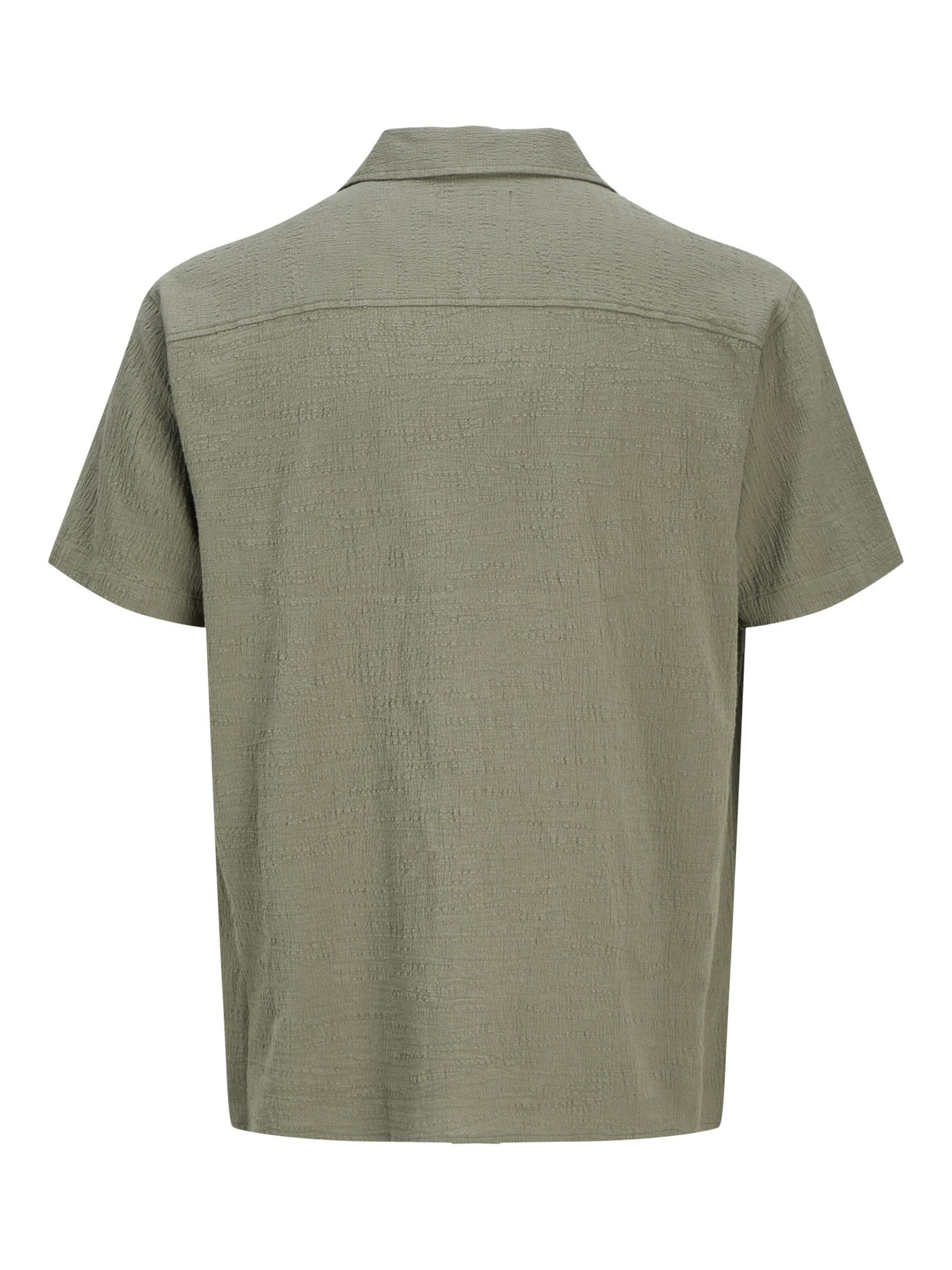 JACK & JONES Comfort fit Overhemd 'JORLuke' in Groen