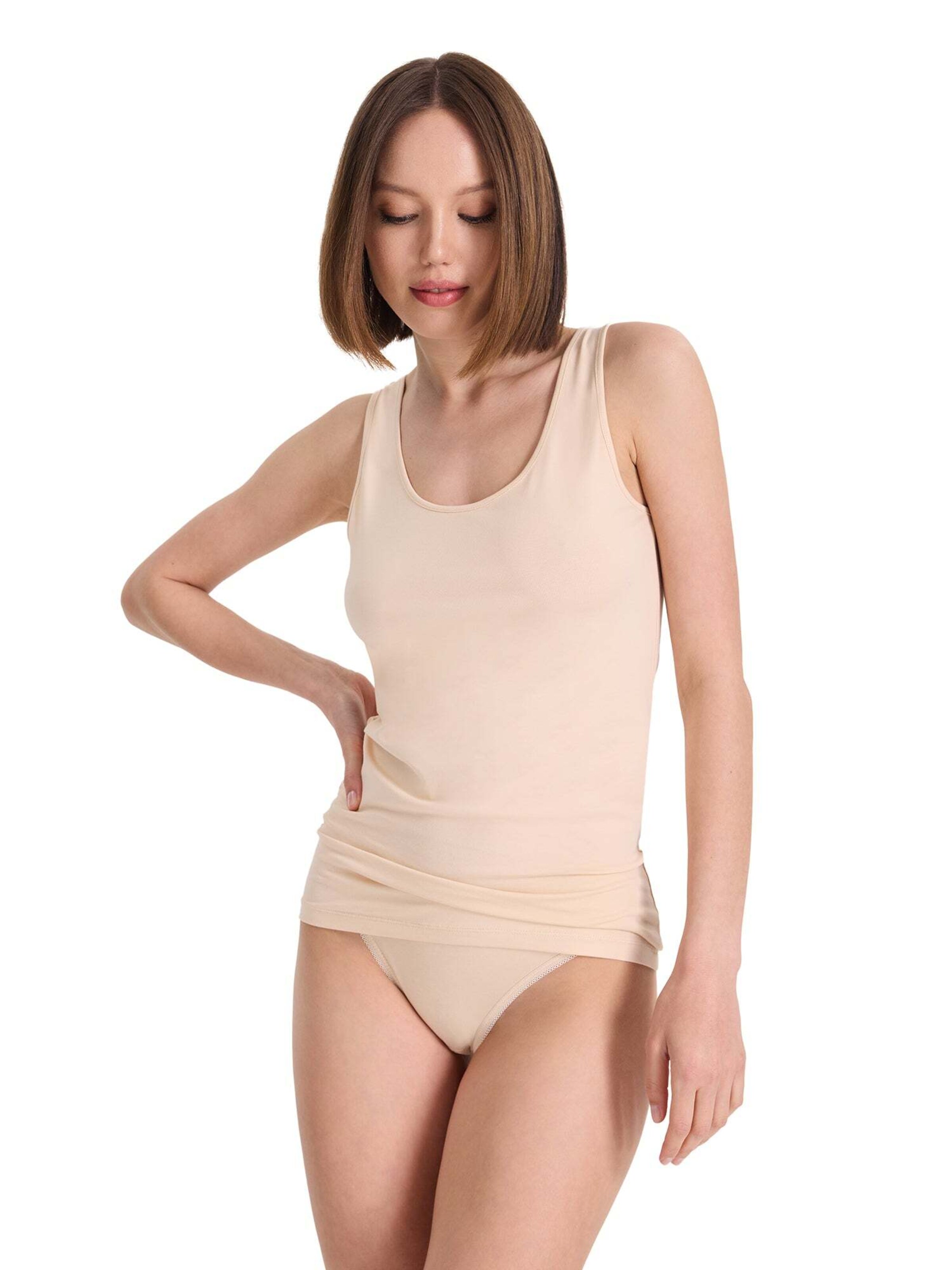 Maglietta intima ' OLIVIA' di WESTMARK LONDON in beige: frontale