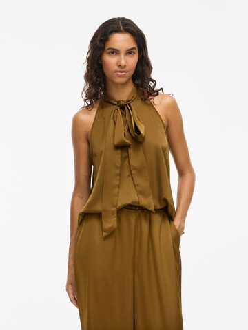 VILA Blouse 'VIFadia' in Bruin: voorkant
