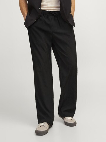 Regular Pantalon JACK & JONES en noir : devant