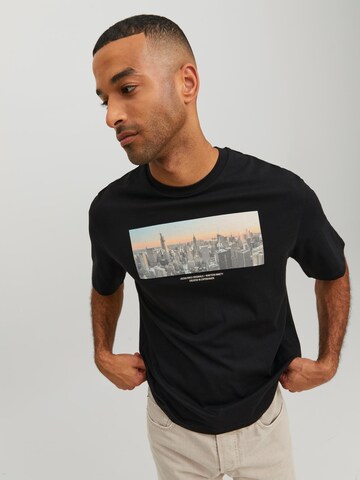 JACK & JONES T-Shirt 'Copenhagen' in Schwarz