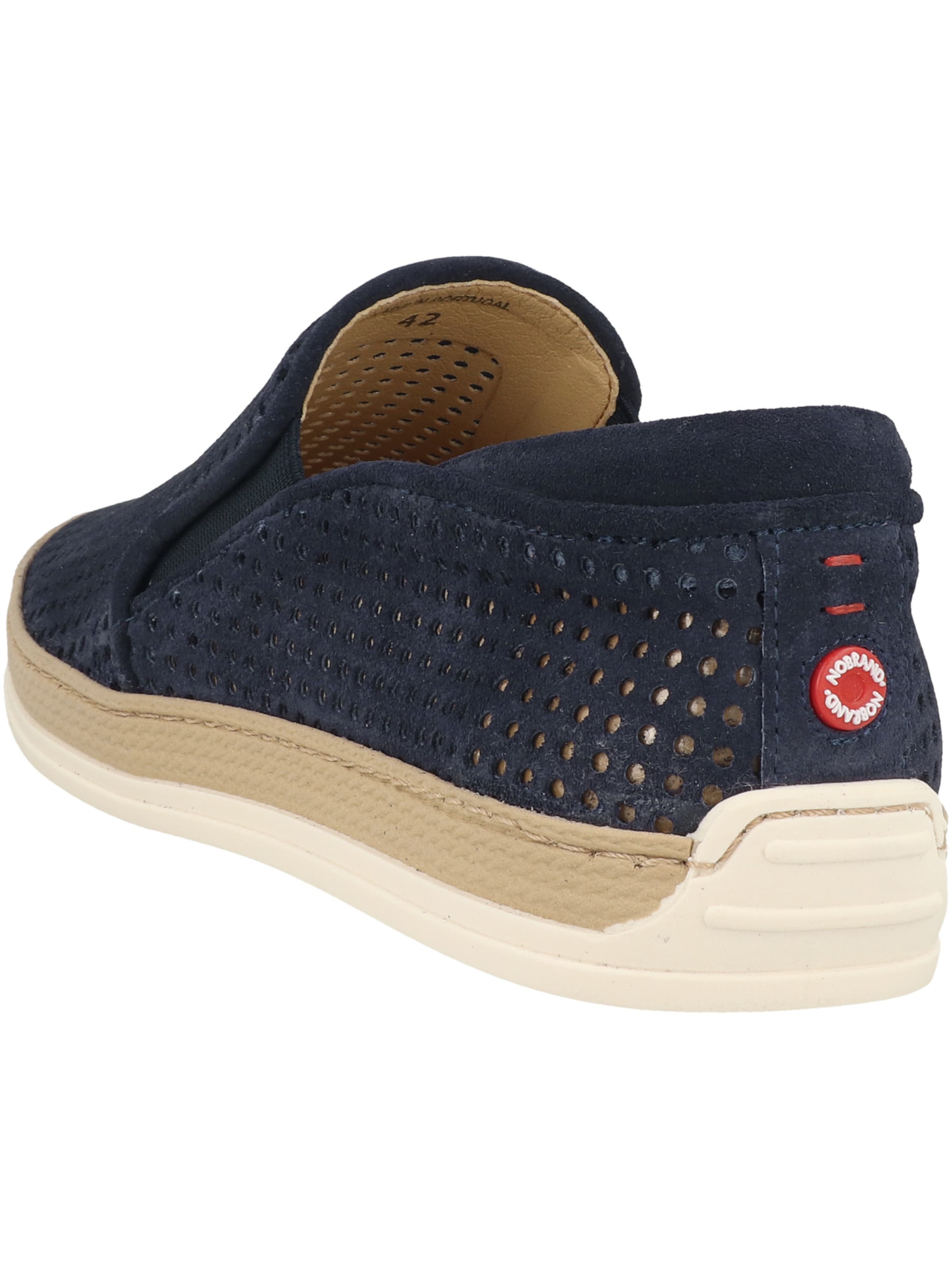 NOBRAND Slipper 'Barcelo 1' in Blau