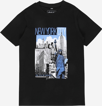 Mister Tee Kids Тениска 'New York City' в черно: отпред