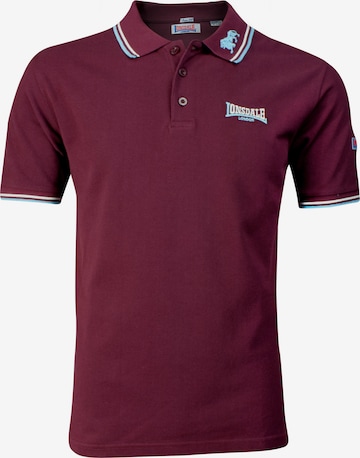 LONSDALE Poloshirt in Rot: Vorderseite