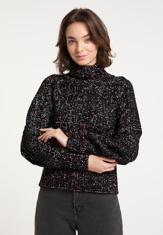 Pull-over MYMO en noir : devant