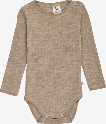 Müsli by GREEN COTTON - Macacão/Body em castanho: frente