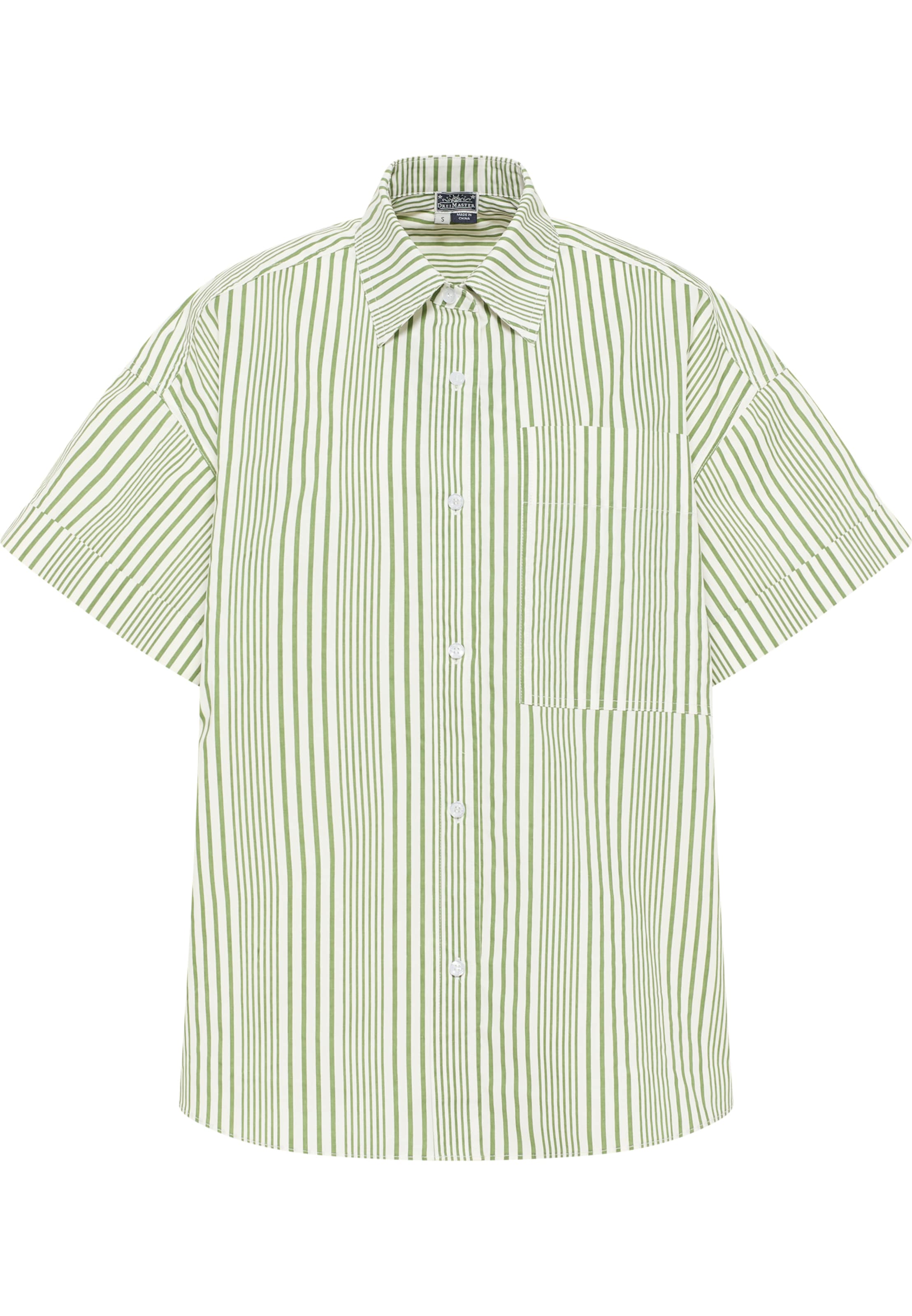 DreiMaster Maritim Pusero värissä vihreä: etupuoli