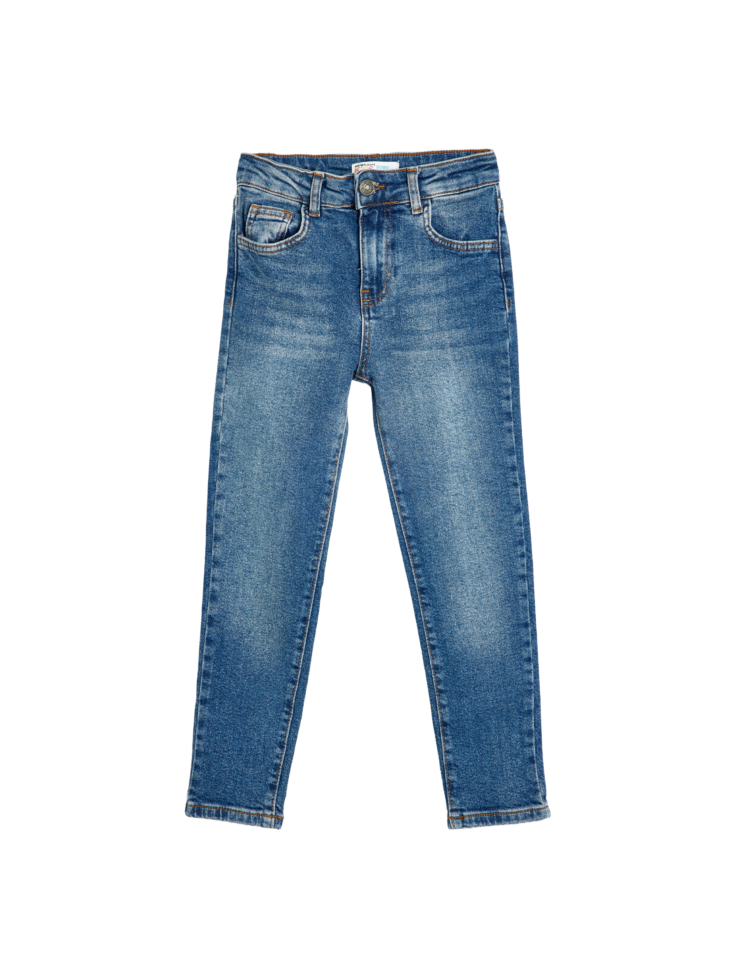 Koton Skinny Jeans in Blauw: voorkant