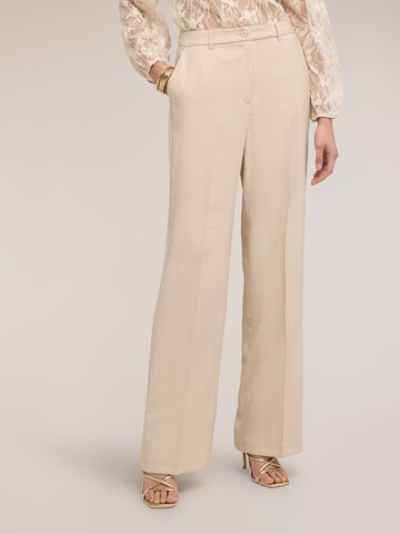MOTIVI Wide leg Trousers in Beige