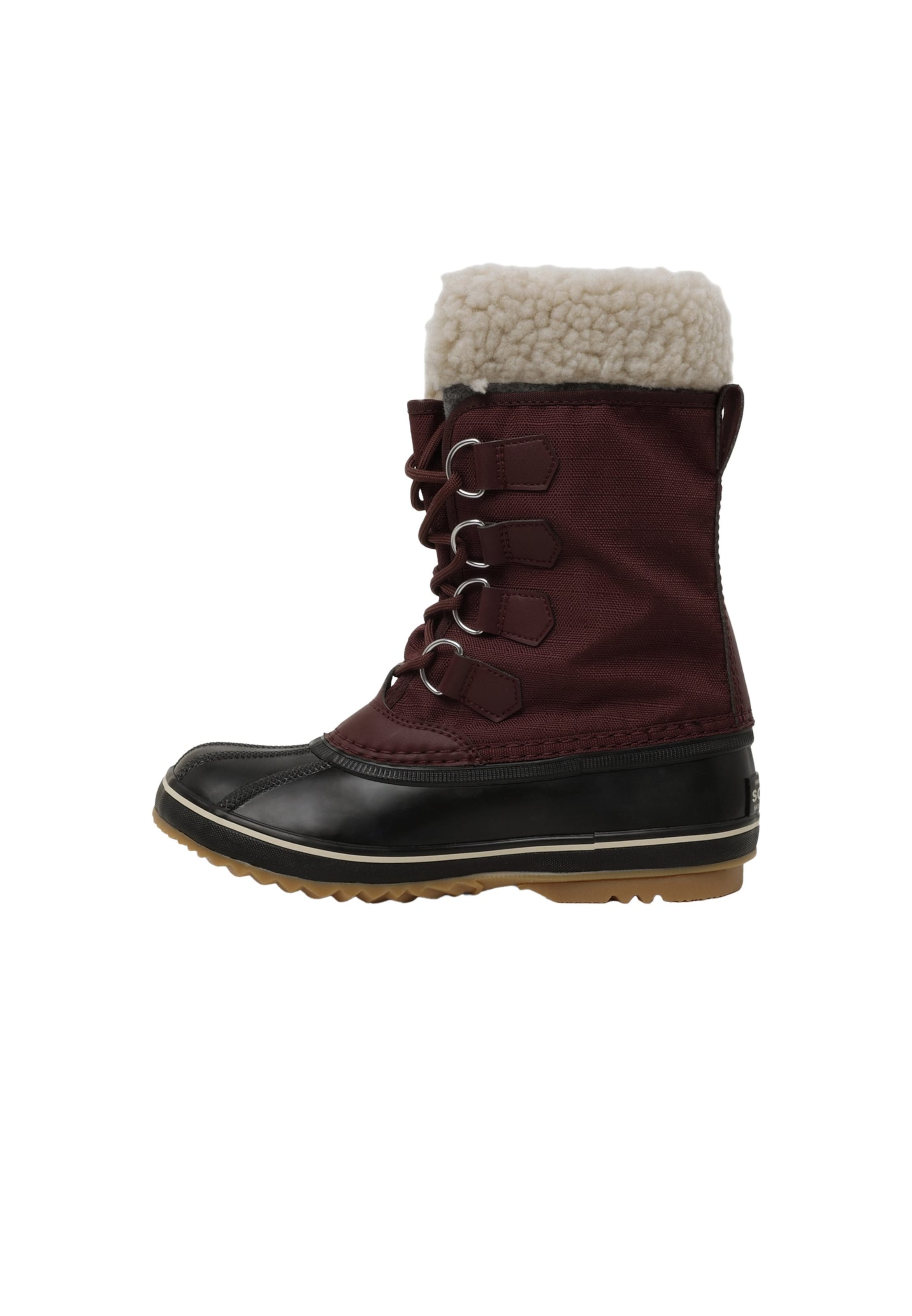 SOREL - Botas de neve 'Carnival' em vermelho: frente