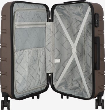 Ensemble de bagages 'Toronto' Worldpack en marron