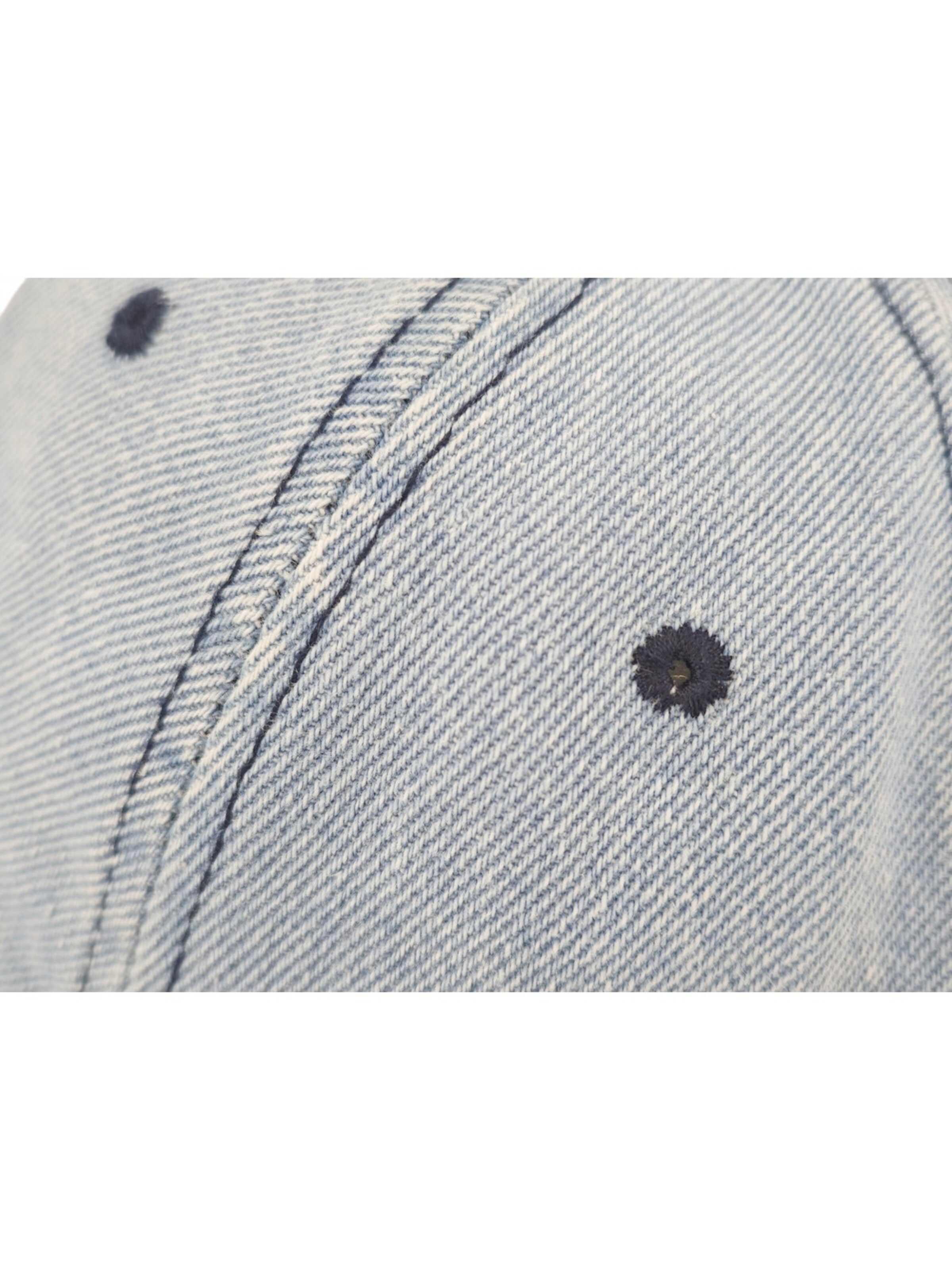 styleBREAKER Cap 'Jeans Baseball Cap' in Blue