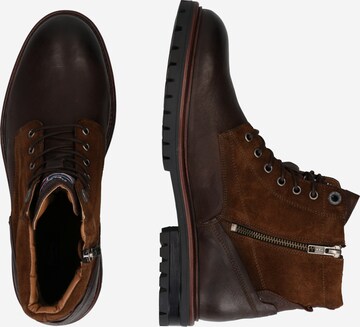 Pepe Jeans Lace-up boots in Brown