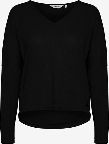 Oxmo Sweater 'Katla' in Black: front