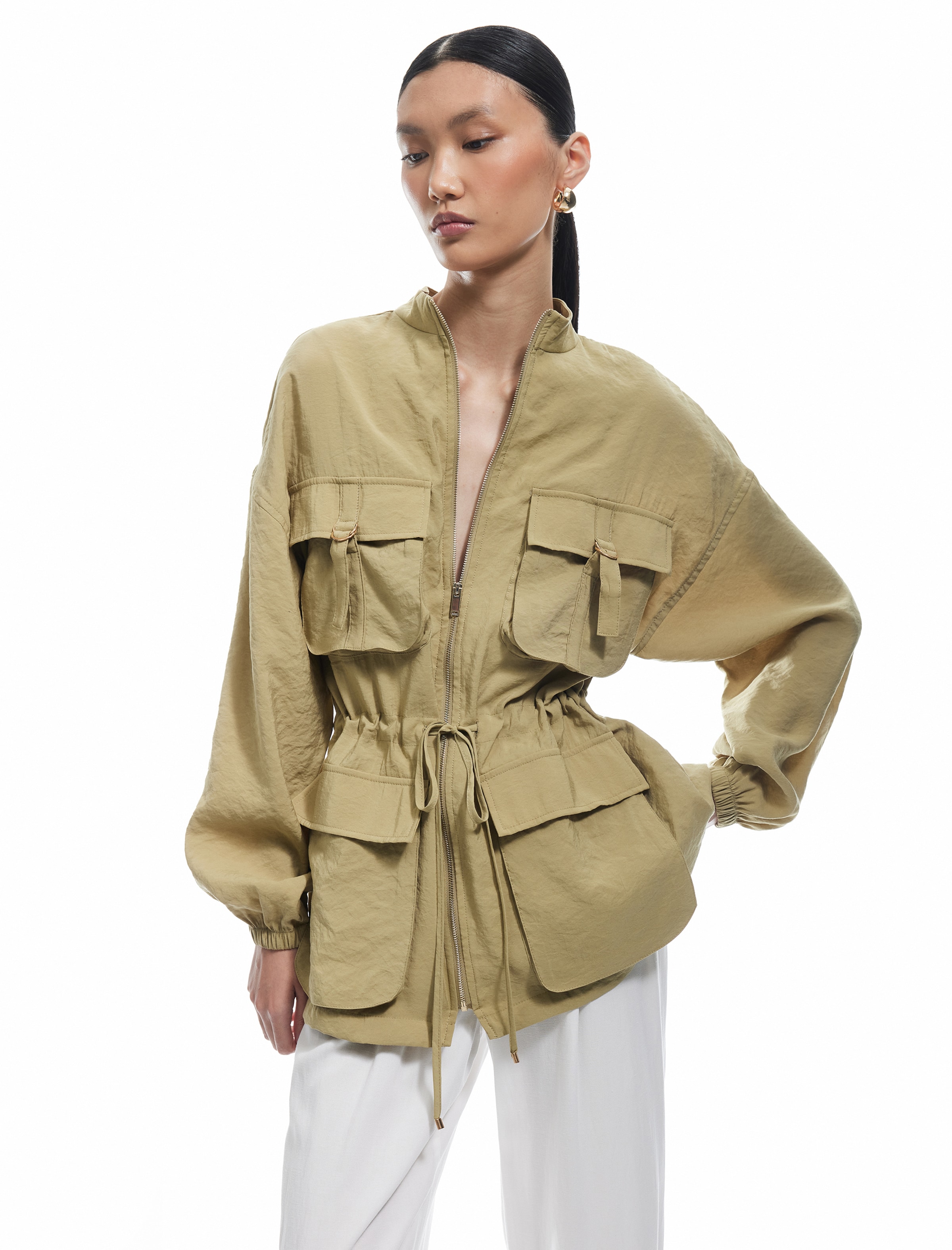 Koton Tussenparka in Groen: voorkant