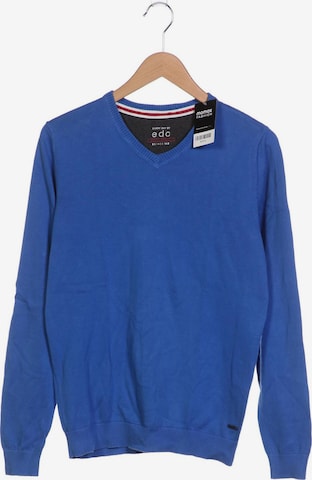 EDC BY ESPRIT Sweater & Cardigan in S in Blue: front