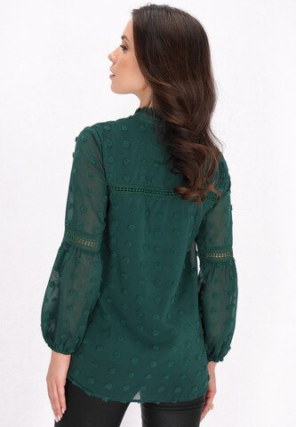 faina - Blusa em verde