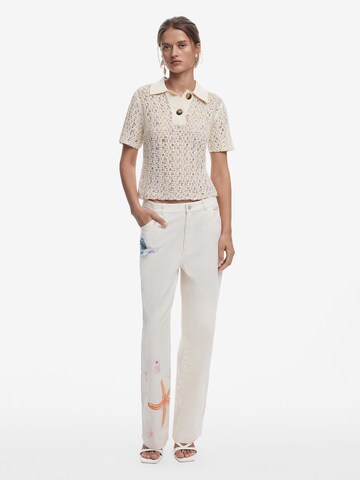 Desigual Sweater in White