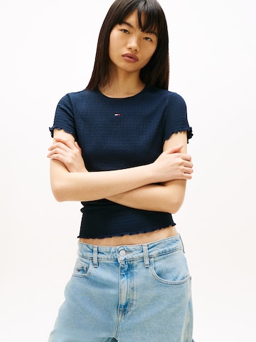 Tommy JeansMajica - plava boja: prednji dio