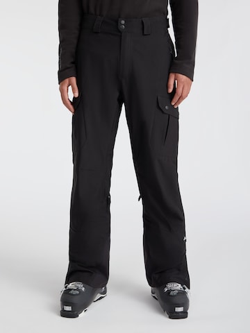 Regular Pantalon outdoor O'NEILL en noir : devant