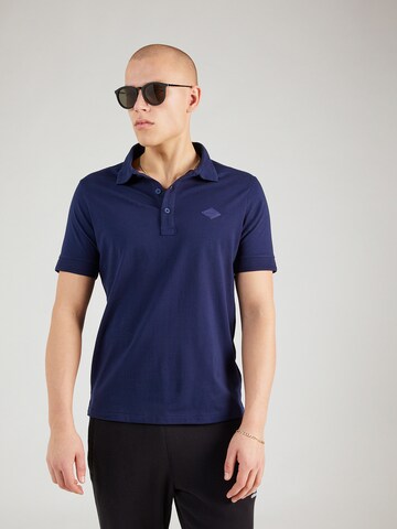 REPLAY - Camiseta en azul: frente