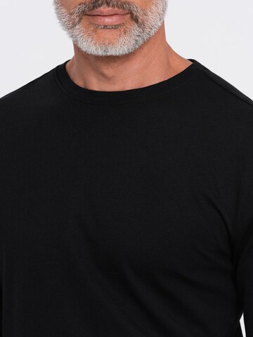 T-Shirt Ombre en noir