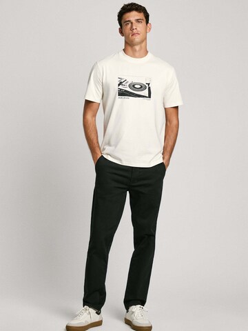 Coupe slim Pantalon chino Pepe Jeans en noir