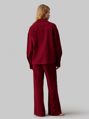 Calvin Klein Underwear Pyjamahose in Rot