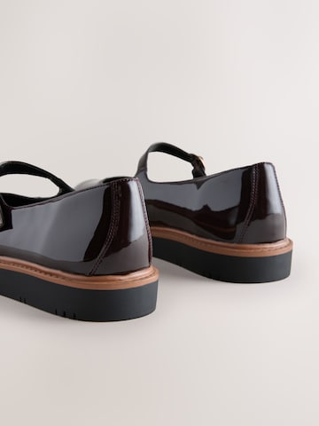 Next - Bailarinas con hebilla 'Forever Comfort®' en marrón
