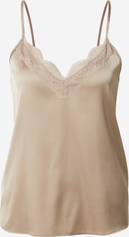 rosemunde Топ 'Jasmine' в Коричневый: спереди