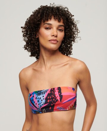 Bandeau Hauts de bikini Superdry en mélange de couleurs