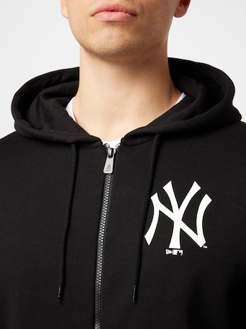 NEW ERA Sweatjakke 'League Essentials New York Yankees' i svart