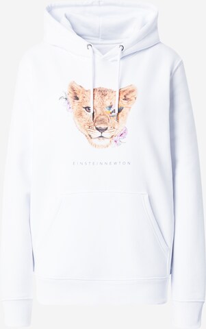 Sweat-shirt EINSTEIN & NEWTON en blanc : devant